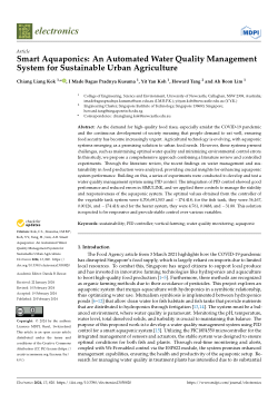 Smart Aquaponics: An Automated Water Quality Management System for Sustainable Urban Agriculture