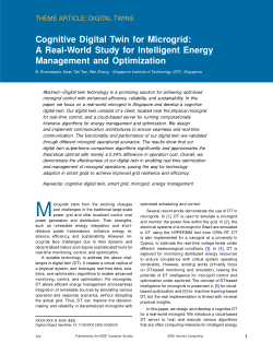 Cognitive Digital Twin for Microgrid: A Real-World Study for Intelligent Energy Management and Optimization
