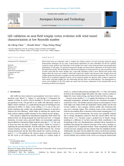 LES validation on near-field wingtip vortex evolution with wind tunnel characterization at low Reynolds number