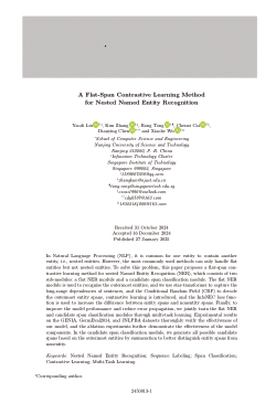 A Flat-Span Contrastive Learning Method for Nested Named Entity Recognition