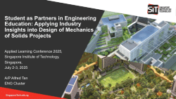 Student as Partners in Engineering Education: Applying Industry Insights into Design of Mechanics of Solids Projects