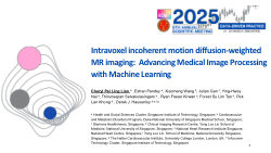 Intravoxel incoherent motion diffusion-weighted MR imaging: Advancing Medical Image Processing with Machine Learning