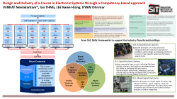 Design and Delivery of a Course in Electronic Systems through a Competency-based approach