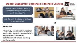 Student Engagement as a Bridge between Support and Learner Satisfaction in Blended Learning Environments at Higher Education