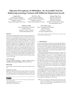 Educator Perceptions of XRAuthor: An Accessible Tool for Authoring Learning Content with Different Immersion Levels