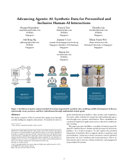 Advancing Agentic AI: Synthetic Data for Personified and Inclusive Human-AI Interactions