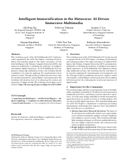 Intelligent Immersification in the Metaverse: AI-Driven Immersive Multimedia