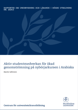 Aktiv studentmedverkan för ökad genomströmning på nybörjarkursen i arabiska