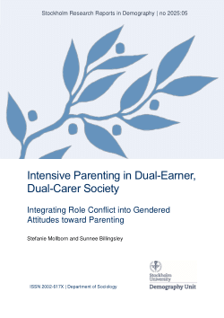 Intensive Parenting in Dual-Earner, Dual-Carer Society: Integrating Role Conflict into Gendered Attitudes toward Parenting