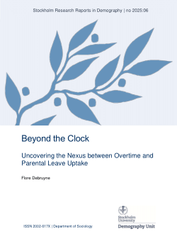 Beyond the Clock: Uncovering the Nexus between Overtime and Parental Leave Uptake