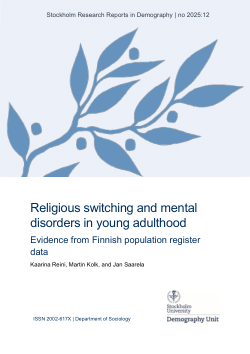 Religious switching and mental disorders in young adulthood: Evidence from Finnish population register data