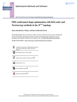 PDE constrained shape optimisation with first-order and Newton-type methods in the <i>W</i><sup>1,∞</sup> topology