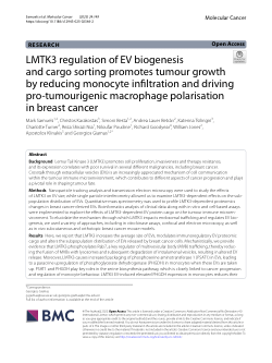 LMTK3 regulation of EV biogenesis and cargo sorting promotes tumour growth by reducing monocyte infiltration and driving pro-tumourigenic macrophage polarisation in breast cancer