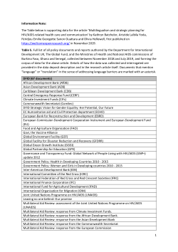Supporting Data for Multilingualism and Strategic Planning, Batchelor et al. (Table 5)