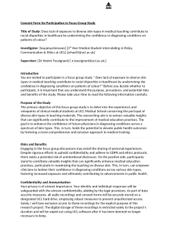 Skin Tones Medical Education - Kesavan