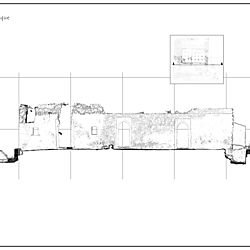 Sections of a 3D Model of the Great Mosque 2010 at Gede