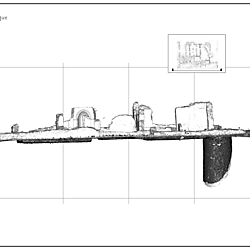 Elevations of a 3D Model of the Small Mosque at Gede