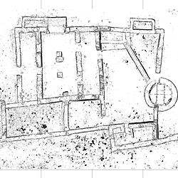 Plans of a 3D Model of the Small Mosque at Gede