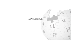 LIASA 2023 Conference Wikipedia Editathon