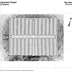 Plans of the St Astvatsatsin Jgrashen Chapel in Haghpat Monastery