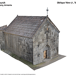 Oblique Views of the St Grigory Church in Haghpat Monastery