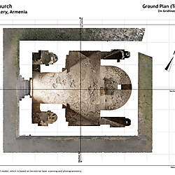 Plans of the St Grigory Church in Haghpat Monastery