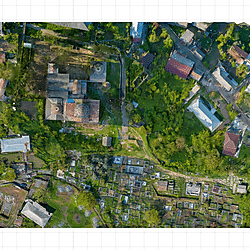 An Orthophoto of the Sanahin Monastery heritage site