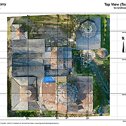 Plans of a 3D Model at the Sanahin Monastery heritage site