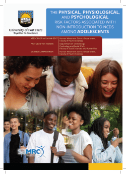 The physical, physiological, and psychological risk factors associated with non-introduction to NCDS among adolescents report