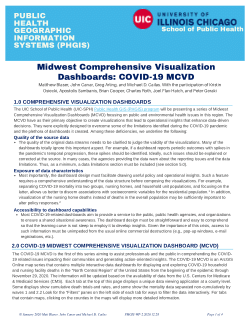 Midwest Comprehensive Visualization Dashboards: COVID-19 MCVD