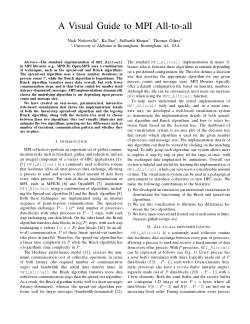 A Visual Guide to MPI All-to-all