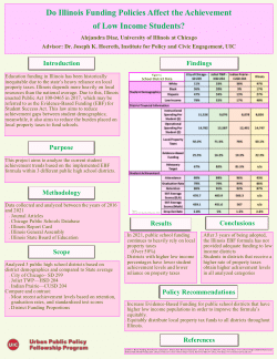 Do Illinois Funding Policies Affect The Achievement of Low-income Students?
