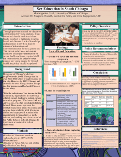 Sex Education in South Chicago