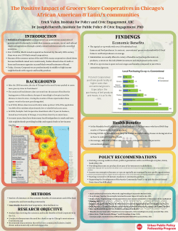 The Positive Impact of Grocery Store Cooperatives in Chicago's African American & Latin/x Communities
