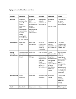 Codebook for interview themes