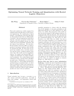 Accelerated Neural Network Training with Rooted Logistic Objectives