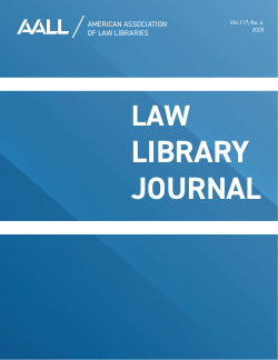 Adjusting the Law Librarian Pipeline