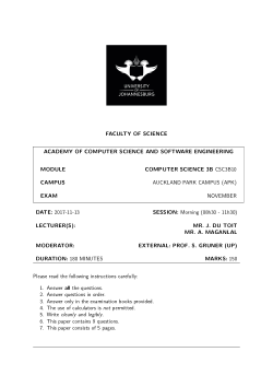 Computer Science 3B