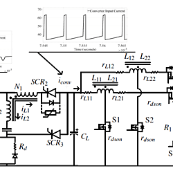 Cascade operation for a boost-derived converter and impedance source circuit breaker
