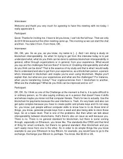 Blockchain experts' opinions on the implementation of blockchain interoperability in the banking sector