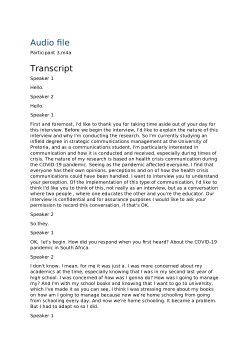 Gen Z perceptions and behavioural responses to health crisis communication during COVID-19 in South Africa