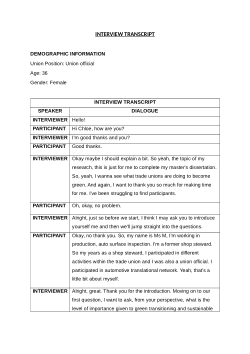 The role of trade unions in green transitions from a power resources approach in the automotive industry