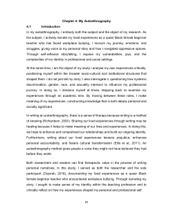My lived experiences/narratives of a queer black female beginner teacher’s experiences of workplace bullying