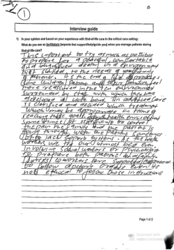 Facilitators and barriers in end of life care