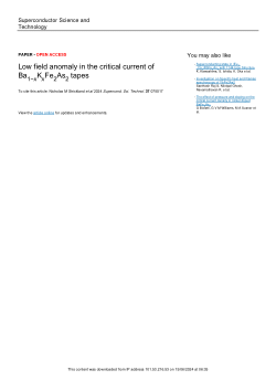 Low field anomaly in the critical current of Ba1−X Kx Fe2As2 tapes