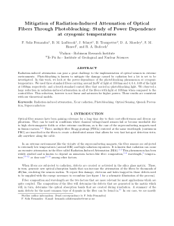 Mitigation of Radiation-Induced Attenuation of Optical Fibers Through photobleaching: Study of Power Dependence at cryogenic temperatures