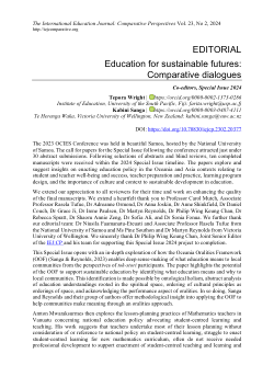 Education for sustainable futures: Comparative dialogues