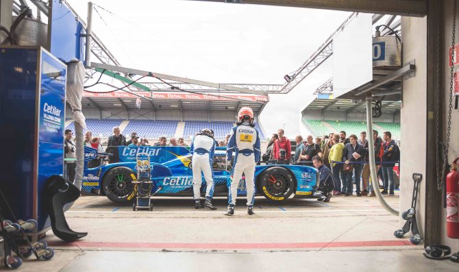 La Dallara del Cetilar Villorba al via