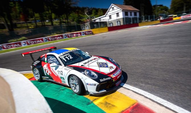 Rovera in pista a Digione