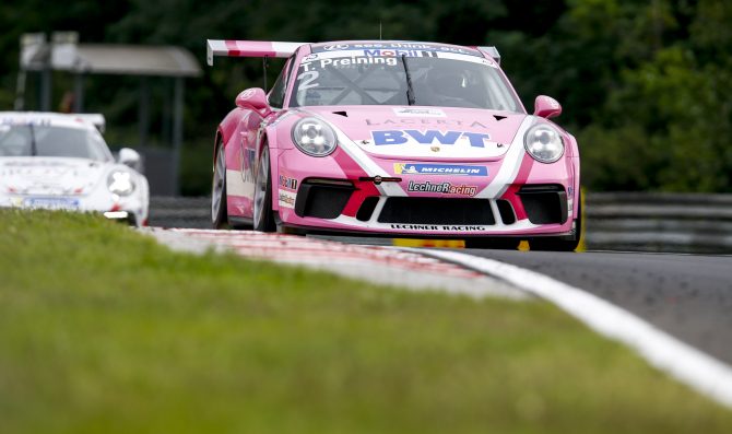 Preining secures second pole